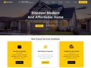 Real Estate Builder WordPress Theme