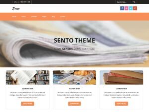 Sento News WordPress Theme