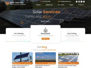 Solar System WordPress Theme