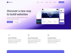 Spectra One WordPress Theme