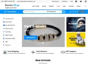 Starter Shop WordPress Theme