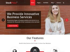 StockPress WordPress Theme