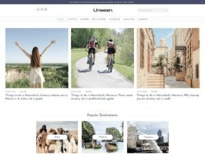 Unseen Blog WordPress Theme