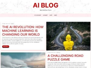 Ai Blog WordPress Theme
