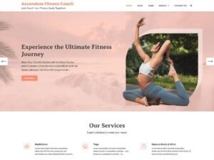Ascendoor Coach WordPress Theme