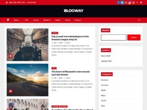 Blogway WordPress Theme