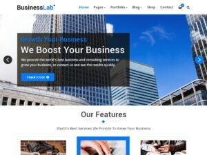 BusinessLab WordPress Theme