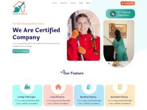 Cleaning Expert WordPress Theme
