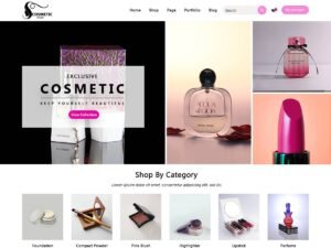 Cosmetic Shop WordPress Theme
