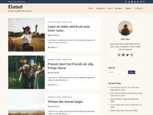 Elated WordPress Theme