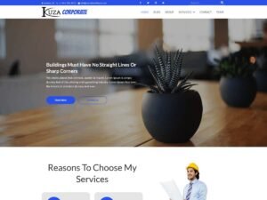 Kuza Corporate WordPress Theme