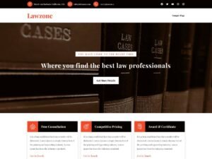 Lawzone WordPress Theme