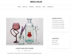Megla Blog WordPress Theme