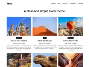Mesa WPEX WordPress Theme