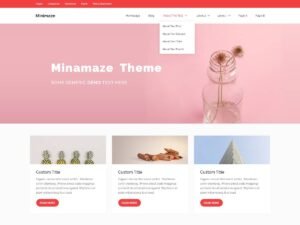 Minamaze eBlog WordPress Theme