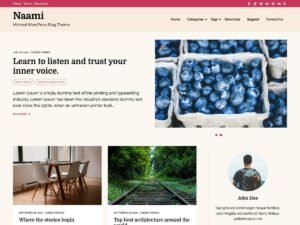 Naami WordPress Theme