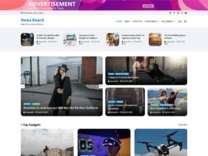News Board WordPress Theme