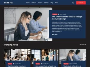 News FSE WordPress Theme