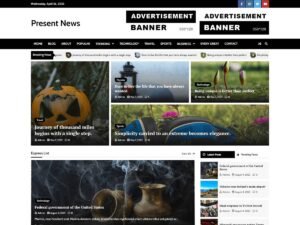 Present News WordPress Theme