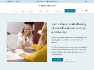 Relationship Coach WordPress Theme