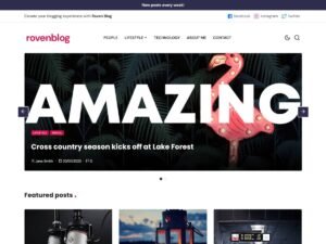 Roven Blog WordPress Theme