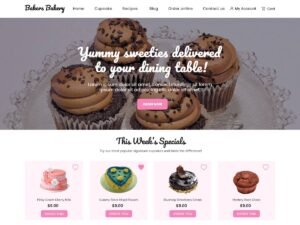 Bakers Bakery WordPress Theme