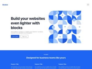 Blockera WordPress Theme