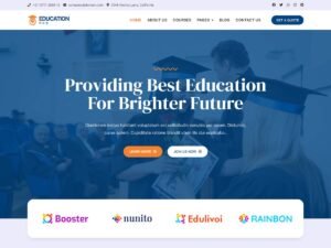 Bosa Education Hub WordPress Theme