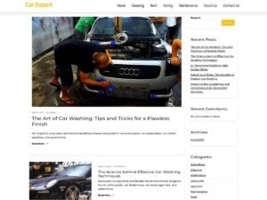 Car Expert WordPress Theme