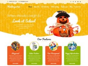 Classic Kindergarten WordPress Theme