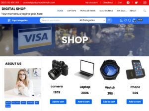 Electronic Shop WordPress Theme