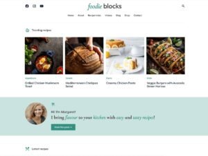 Foodie Blocks WordPress Theme