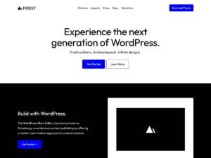 Frost WordPress Theme