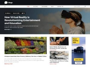 Modern Blogger WordPress Theme