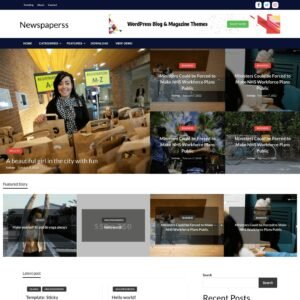 Newspaper Up WordPress Theme
