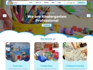 Nursery School WordPress Theme