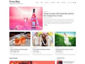 Pretty Blog WordPress Theme