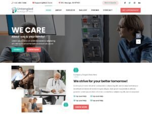 Psychology Therapist WordPress Theme