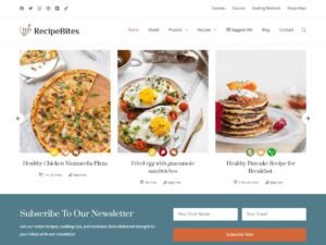 Recipe Bites WordPress Theme