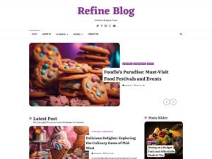 Refine Blog WordPress Theme