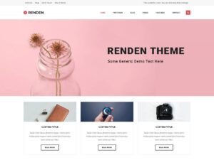 Renden Shop WordPress Theme
