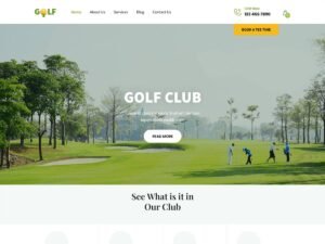 SKT Golf WordPress Theme