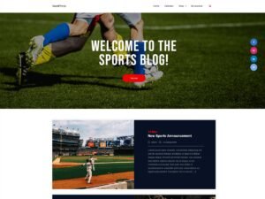 Sports Blogger WordPress Theme