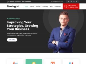 Strategist FSE WordPress Theme