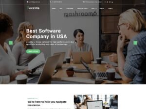 Teczilla Software Company WordPress Theme