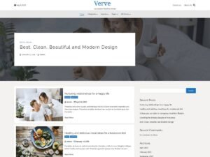 Verve Blog WordPress Theme