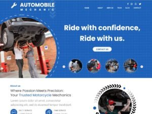 Automobile Mechanic WordPress Theme