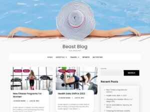 Beast Blog WordPress Theme