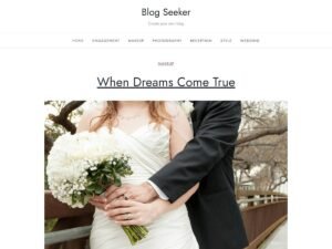 Blog Seeker WordPress Theme