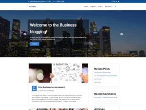 Business Blogging WordPress Theme